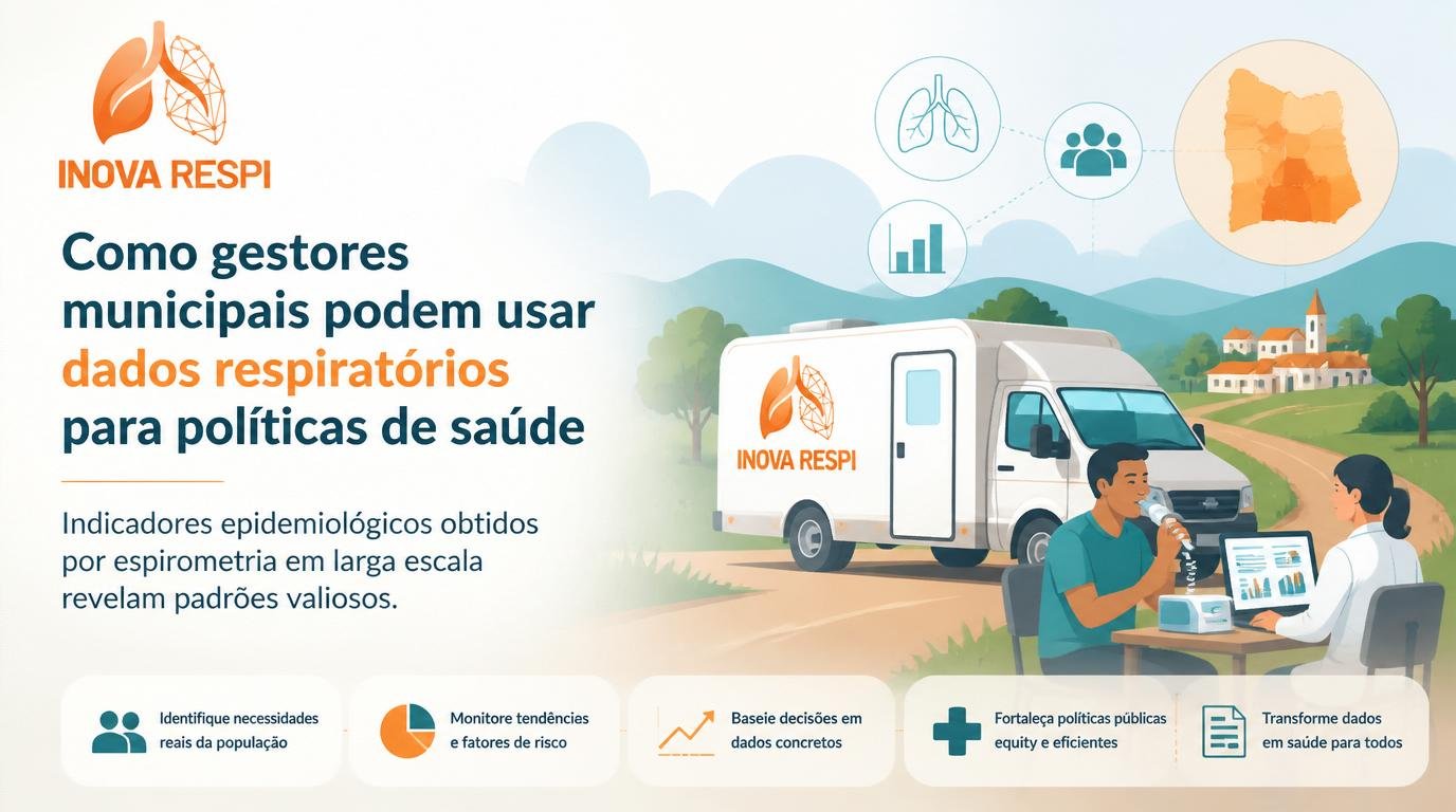 Gestão de dados respiratórios