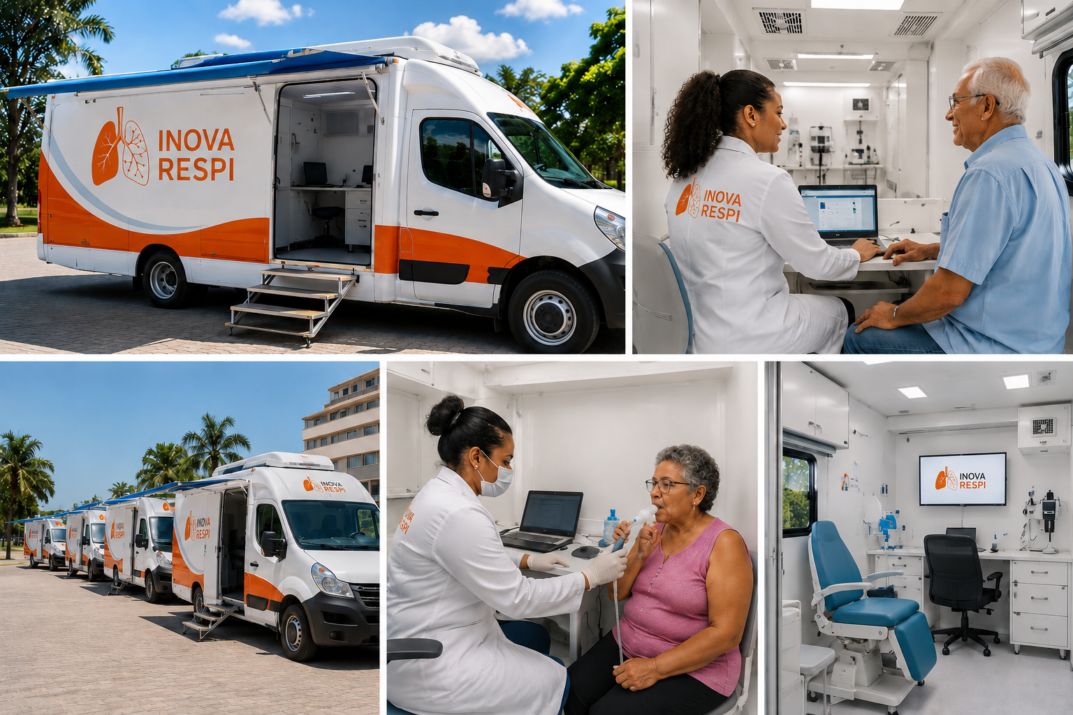 Unidade itinerante de saúde